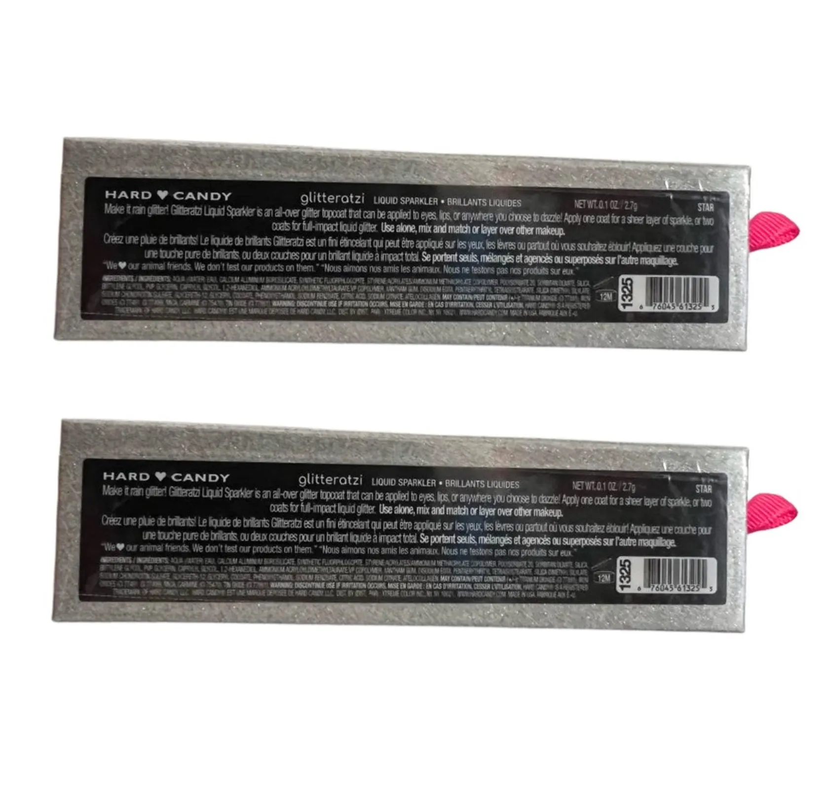 Pack of 2 Hard Candy Glitteratzi Liquid Sparkler, Star 1325