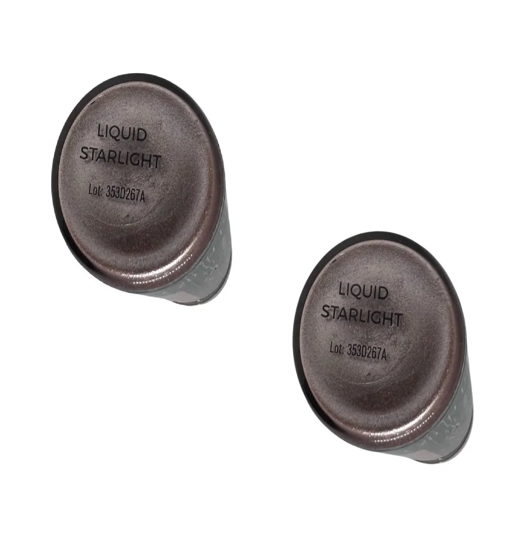 Pack of 2 Makeup Revolution Beauty Liquid Highlighter, Starlight