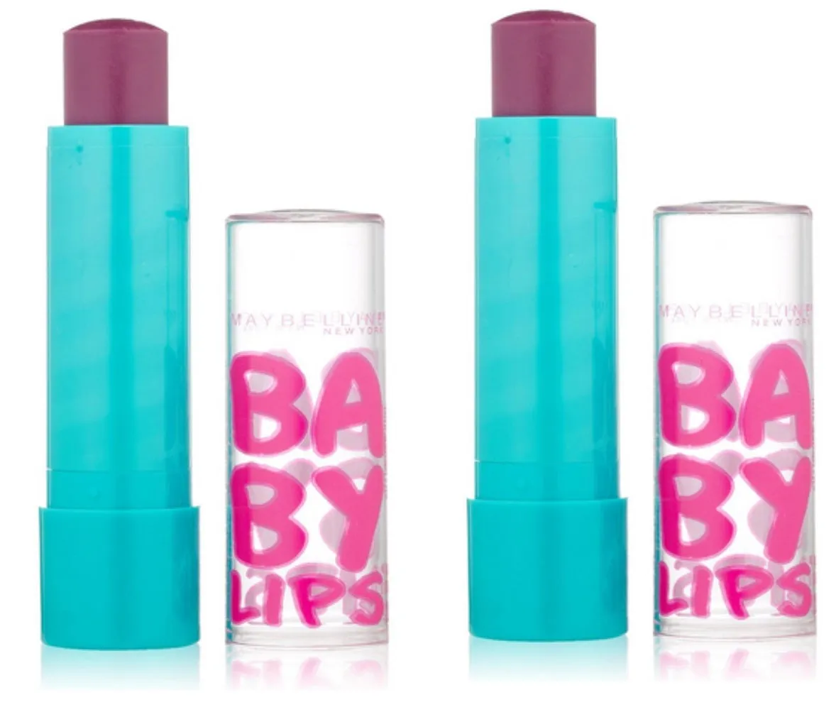 Pack of 2 Maybelline New York Baby Lips Moisturizing Lip Balm, Grape Vine 20