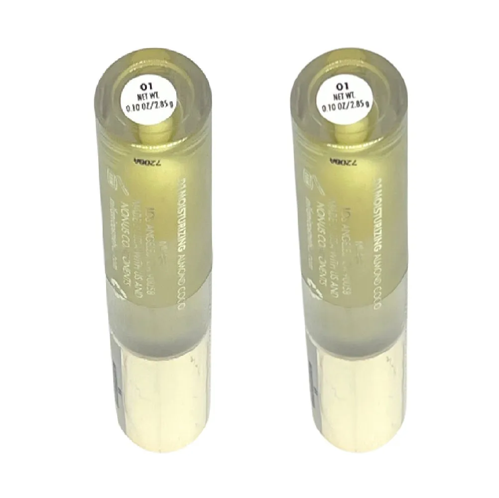 Pack of 2 Milani Moisture Lock Coconut Oil Infused Lip Treatment, Moisturizing Almond Coco (01)