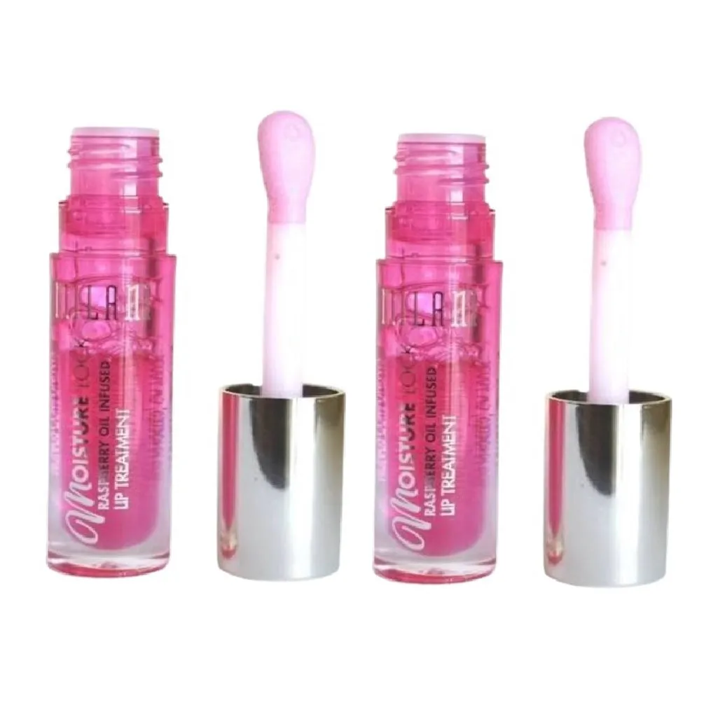 Pack of 2 Milani Moisture Lock Raspberry Oil Infused Lip Treatment, Nourishing Raspberry (08)