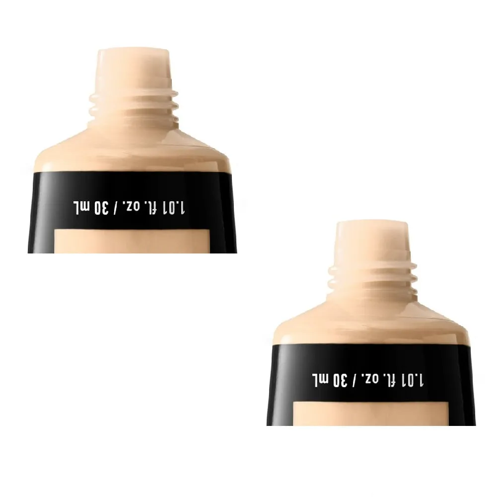Pack of 2 NYX Born to Glow! Naturally Radiant Foundation, Vanilla BTGRF06