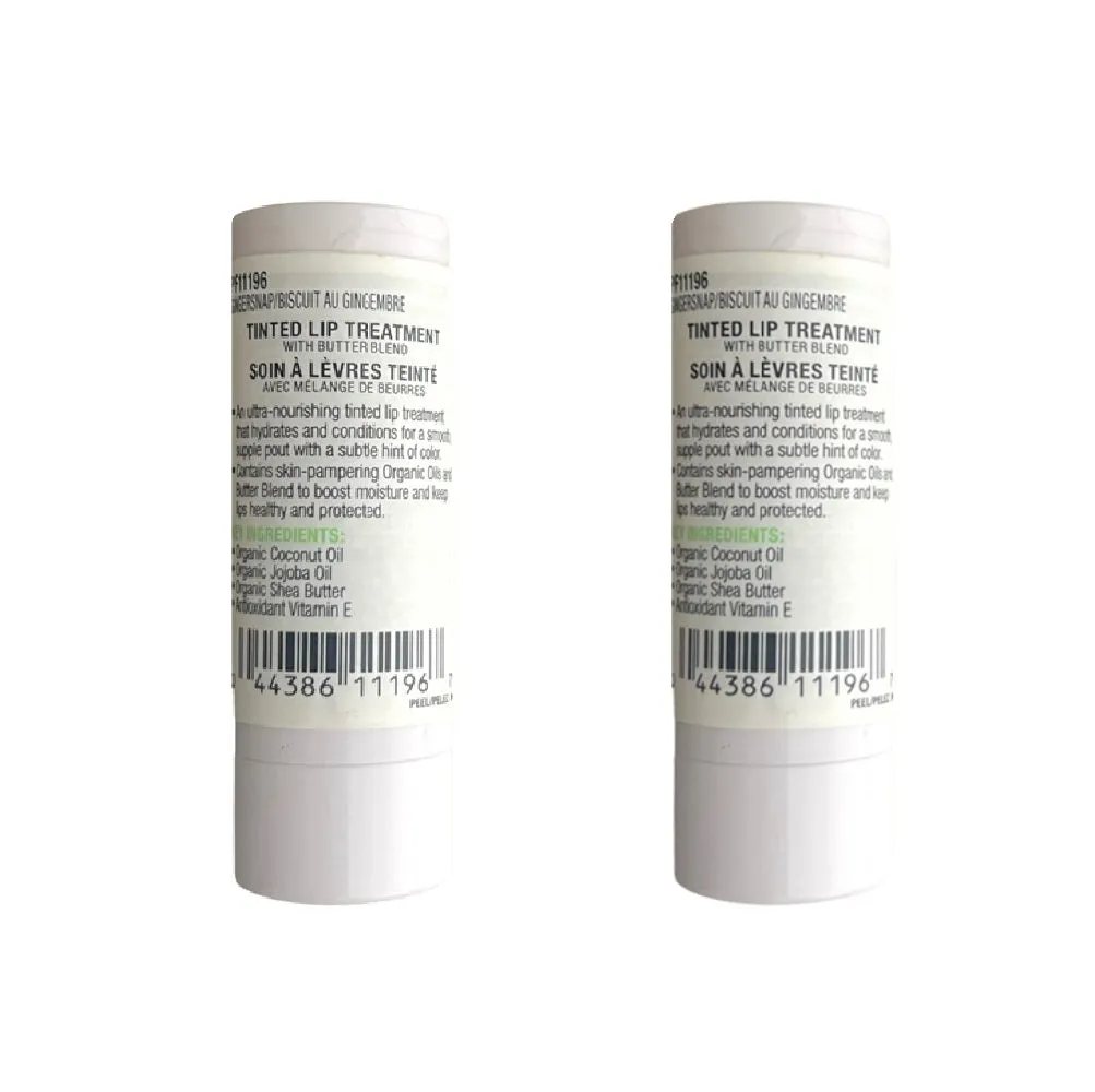Pack of 2 Physicians Formula Organic Wear Tinted Lip Treatment, Gingersnap PF11196
