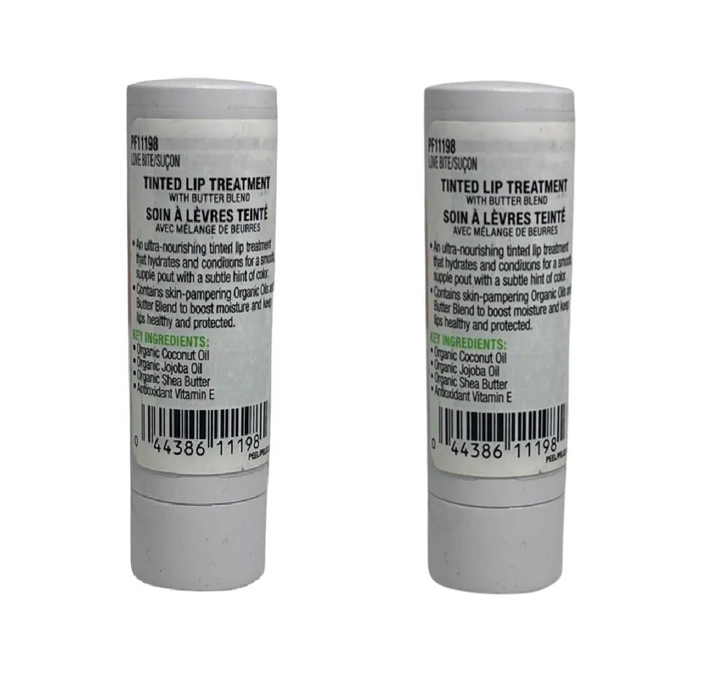 Pack of 2 Physicians Formula Organic Wear Tinted Lip Treatment, Love Bite PF11198