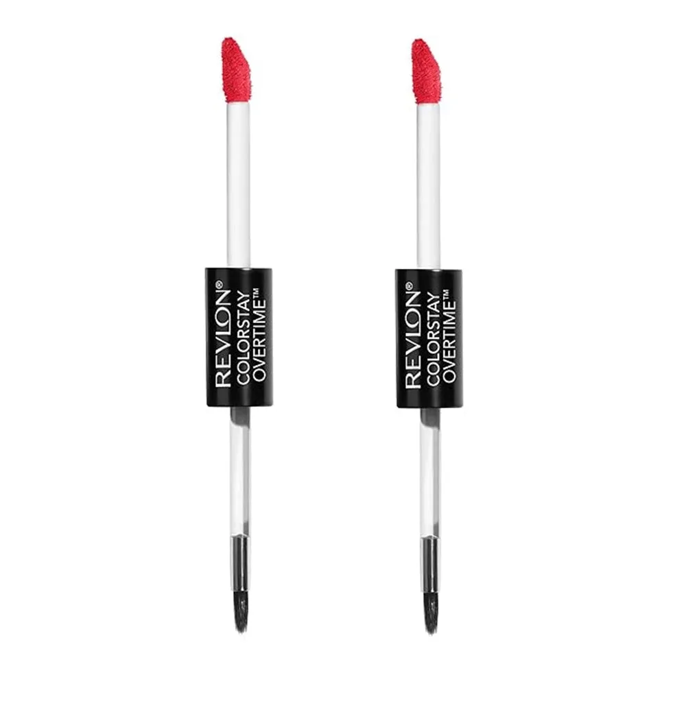 Pack of 2 Revlon ColorStay Overtime Lipcolor, Cherry Time 580