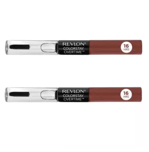 Pack of 2 Revlon ColorStay Overtime Lipcolor, Eternally Tan 340