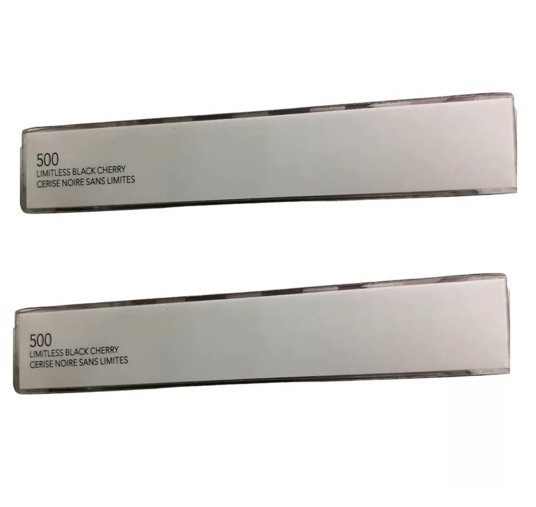 Pack of 2 Revlon ColorStay Overtime Lipcolor, Limitless Black Cherry 500
