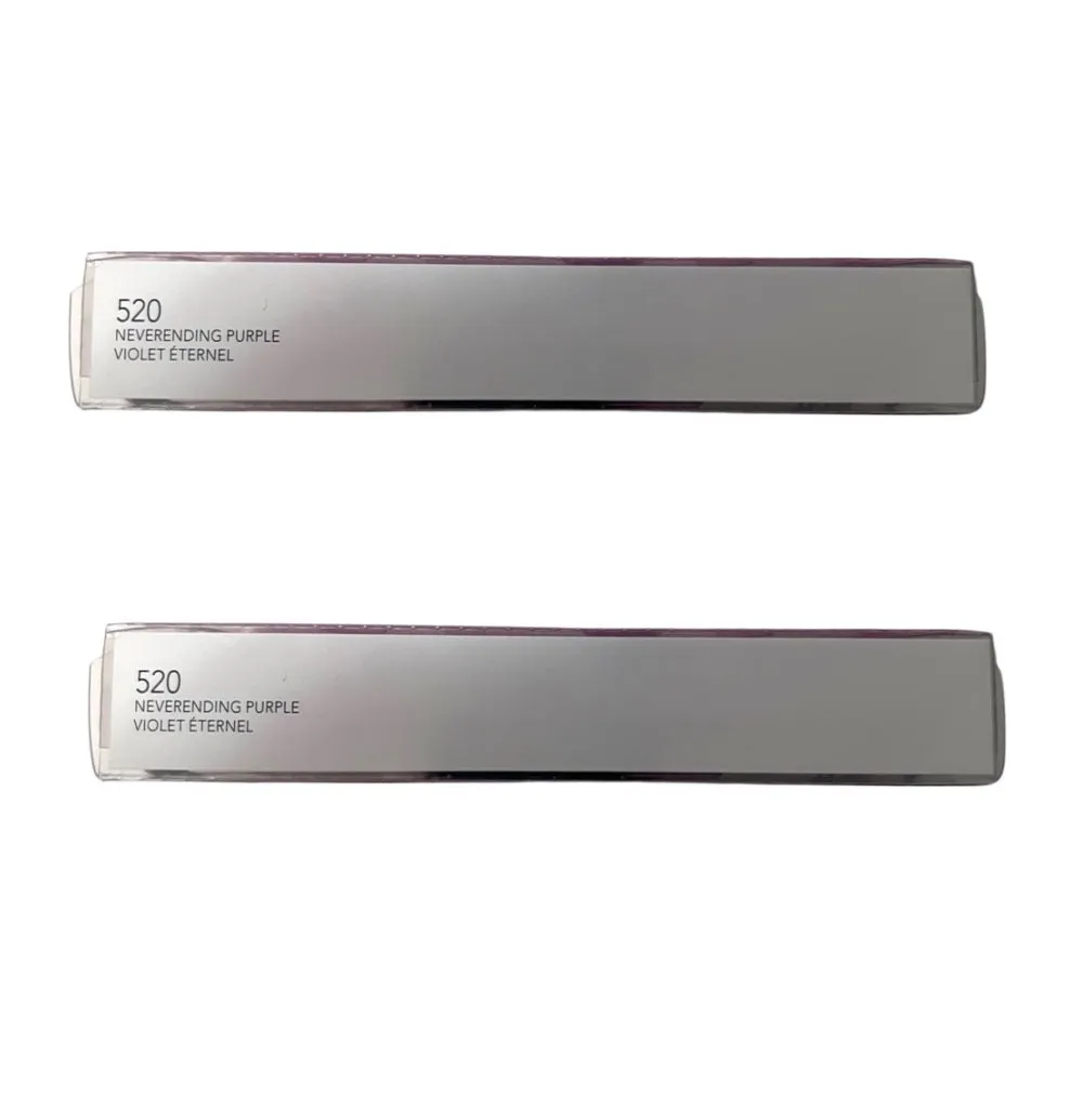 Pack of 2 Revlon ColorStay Overtime Lipcolor, Neverending Purple 520