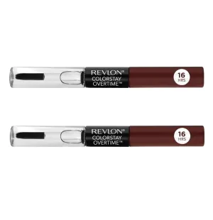 Pack of 2 Revlon ColorStay Overtime Lipcolor, No Coffee Break 570