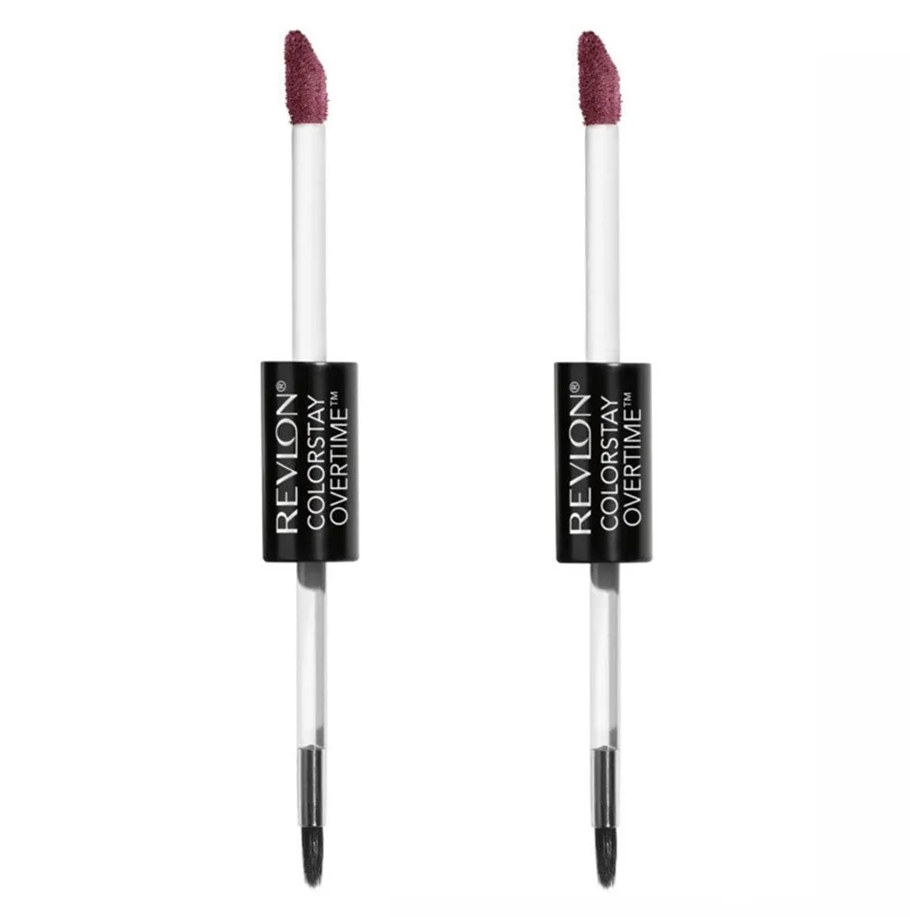 Pack of 2 Revlon ColorStay Overtime Lipcolor, Relentless Raisin 270