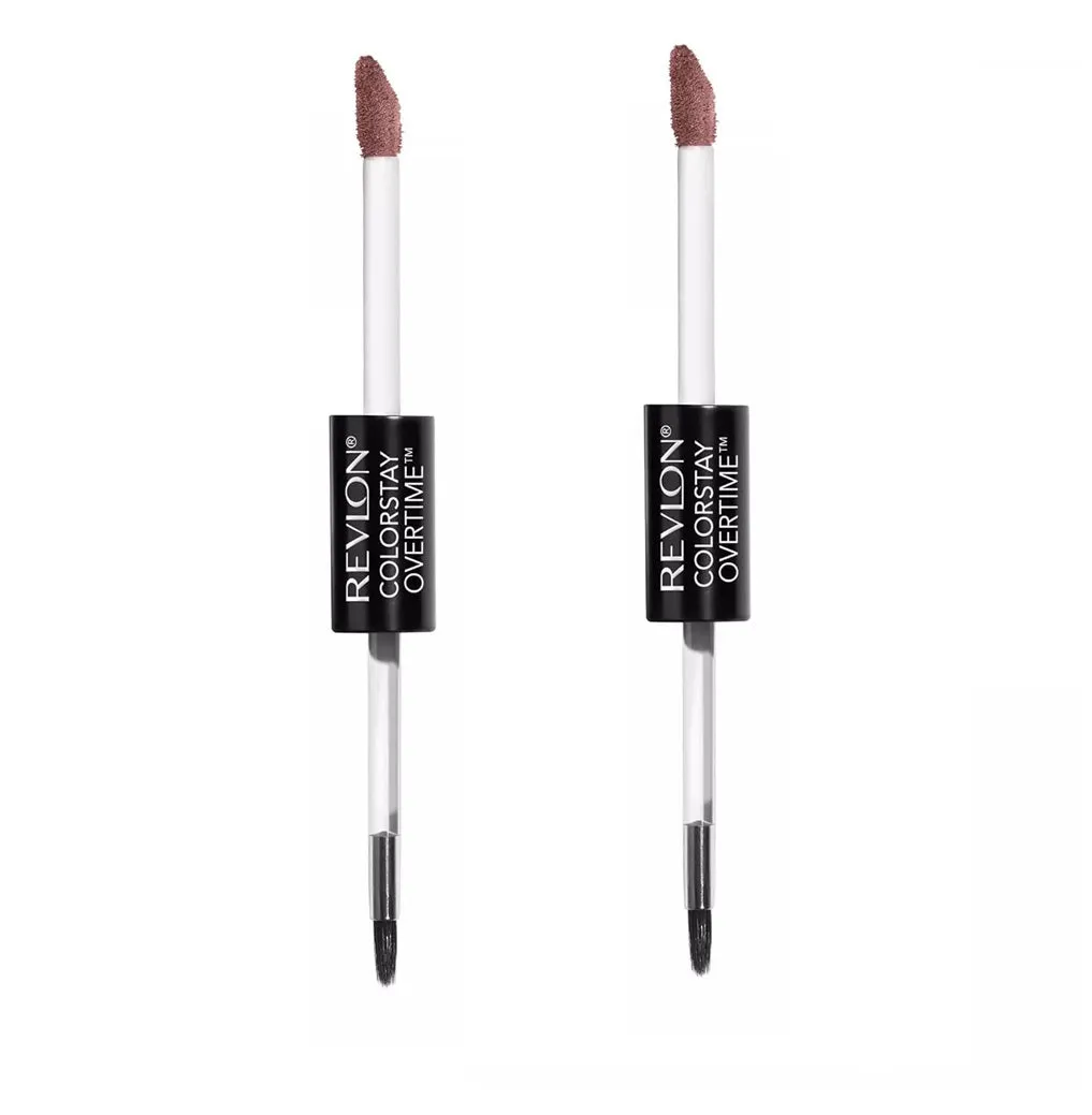 Pack of 2 Revlon ColorStay Overtime Lipcolor, Taupe Time 560