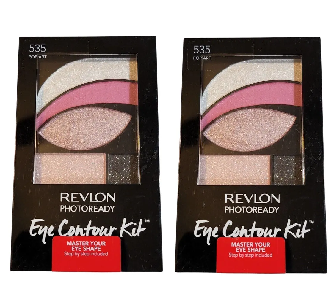 Pack of 2 Revlon Photoready Eye Contour Kit, Pop Art 535