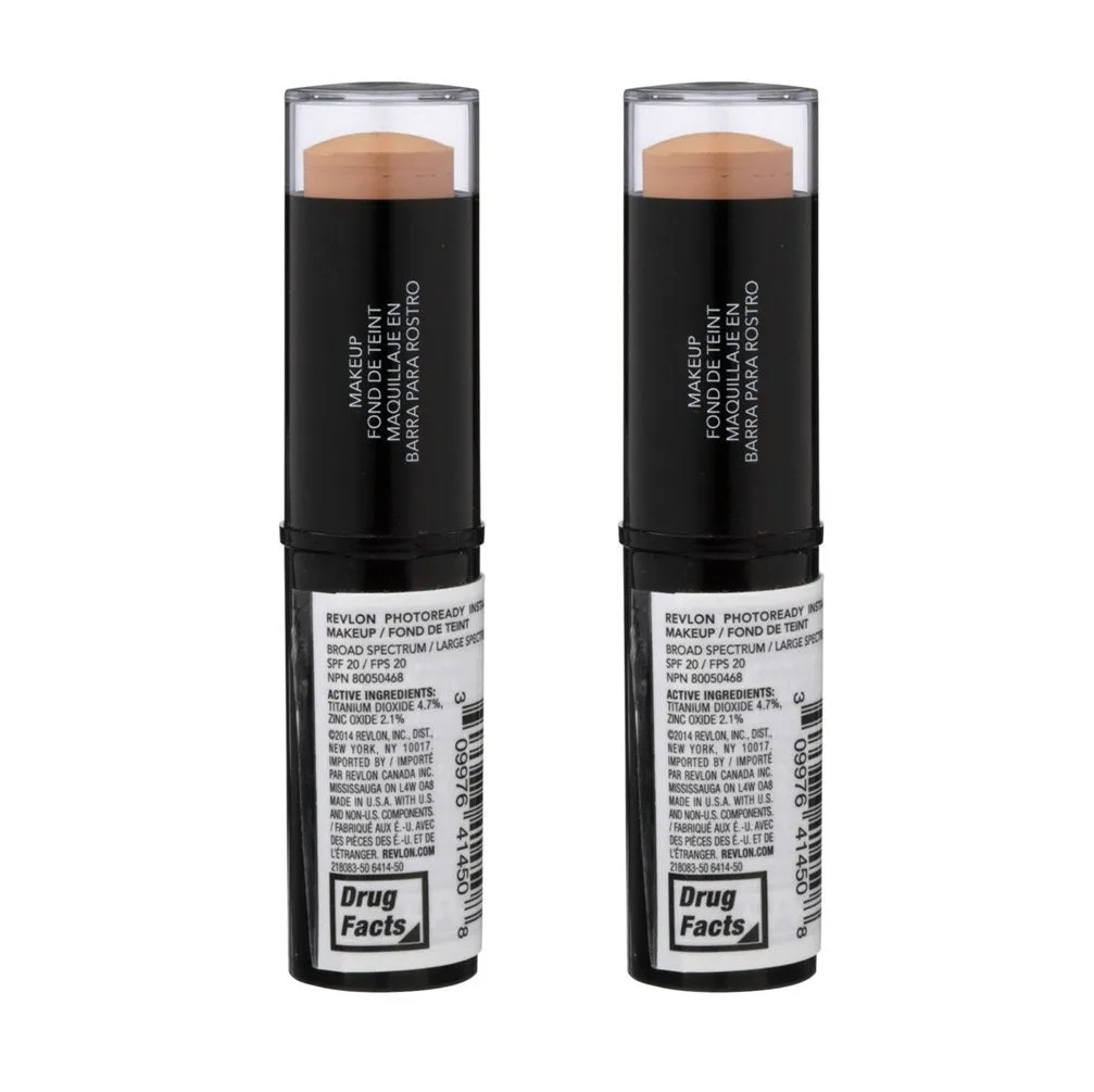 Pack of 2 Revlon Photoready Insta-Fix Makeup, Natural Beige 150