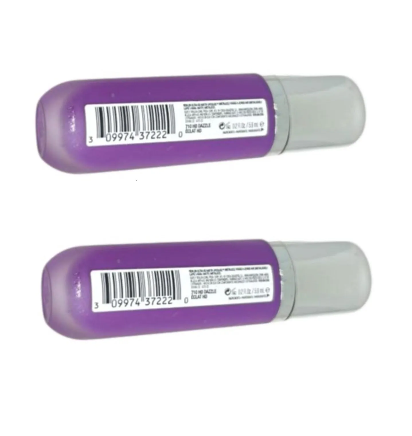 Pack of 2 Revlon Ultra HD Metallic Matte Liquid Lipcolor, HD Dazzle 710