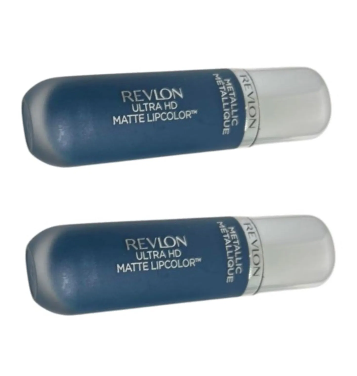 Pack of 2 Revlon Ultra HD Metallic Matte Liquid Lipcolor, HD Glitz 685