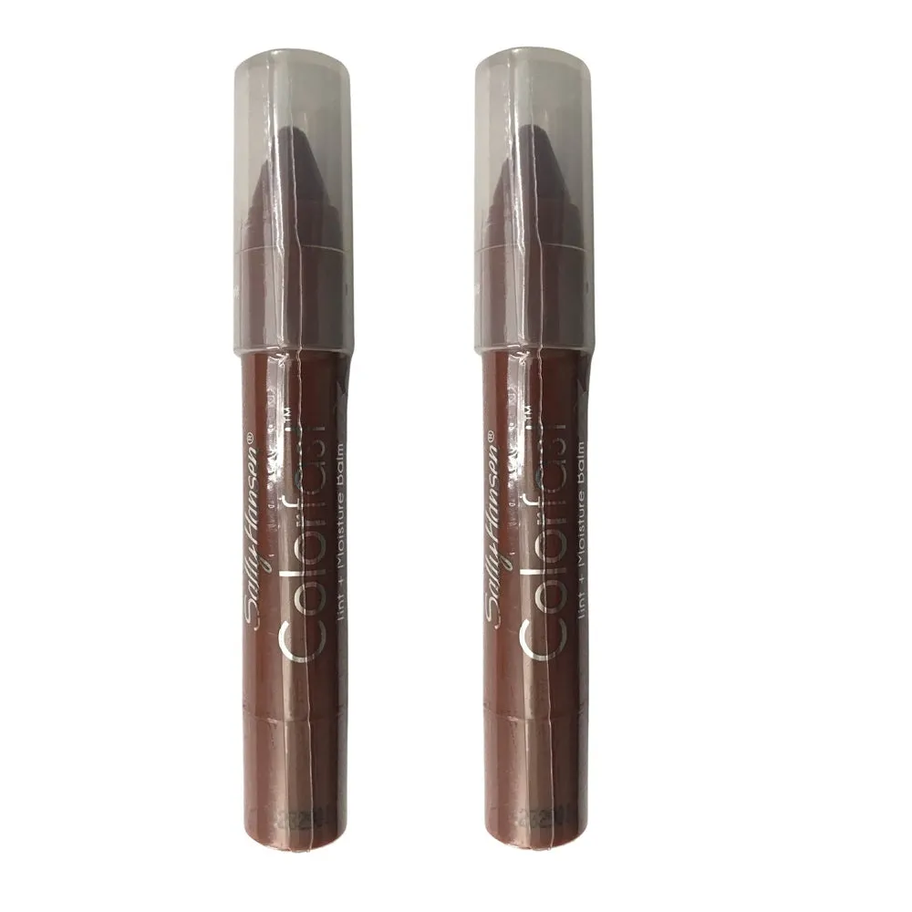 Pack of 2 Sally Hansen Colorfast Tint   Moisture Balm, Health Nut 40