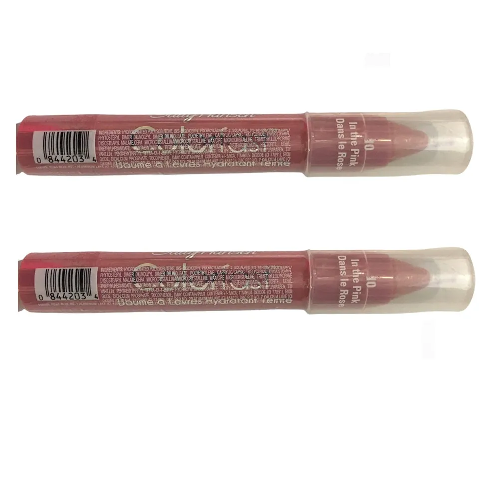 Pack of 2 Sally Hansen Colorfast Tint   Moisture Balm,  In the Pink 10