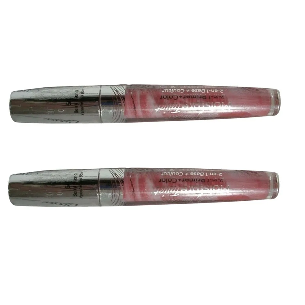 Pack of 2 Sally Hansen Moisture Twist 2-in-1 Primer   Color, Berry Blend 50