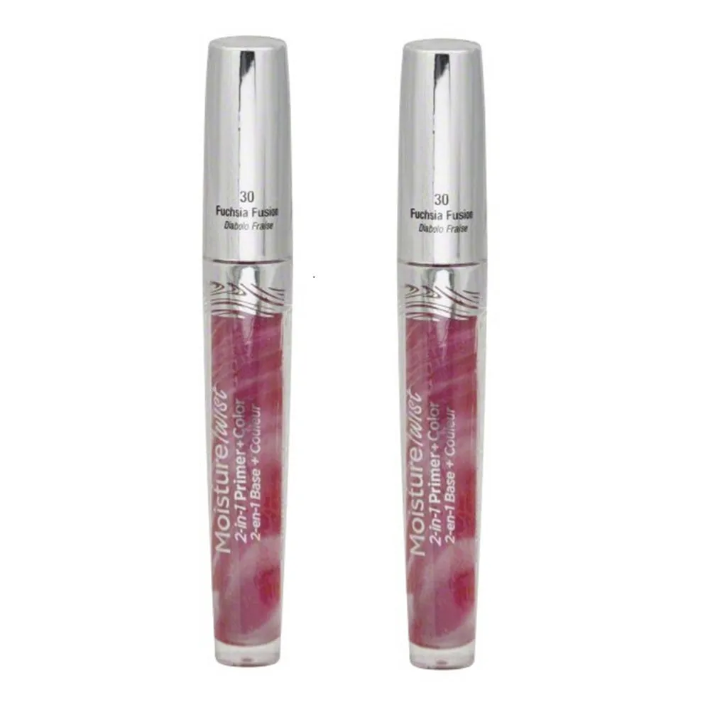 Pack of 2 Sally Hansen Moisture Twist 2-in-1 Primer   Color, Fuchsia Fusion 30