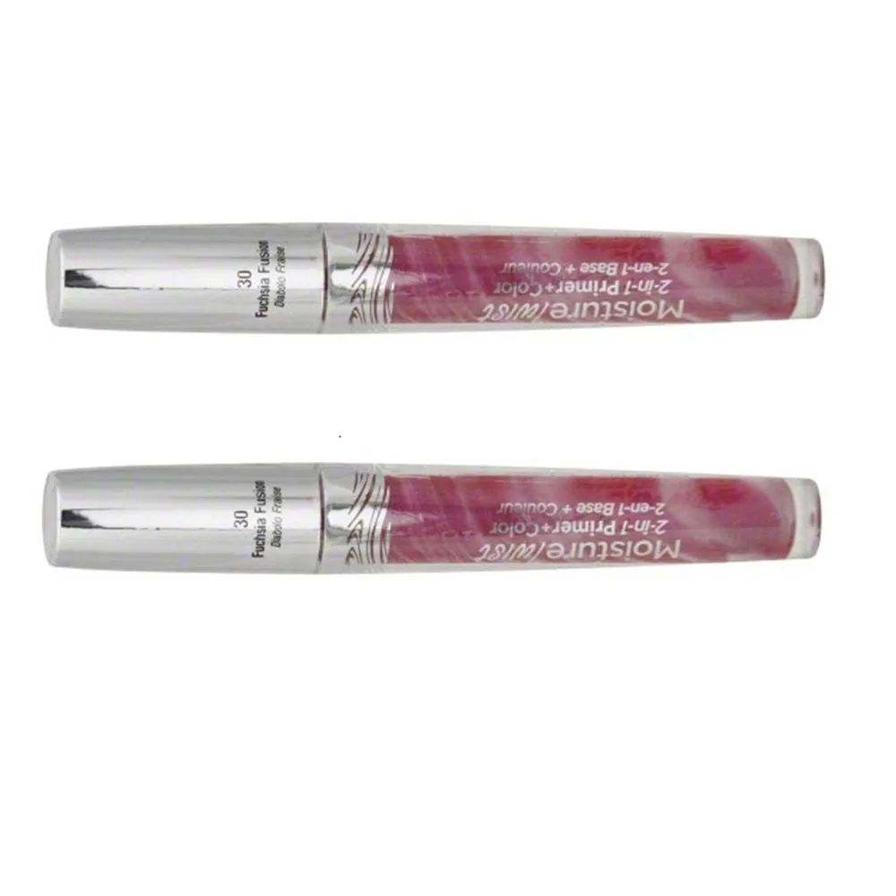 Pack of 2 Sally Hansen Moisture Twist 2-in-1 Primer   Color, Fuchsia Fusion 30