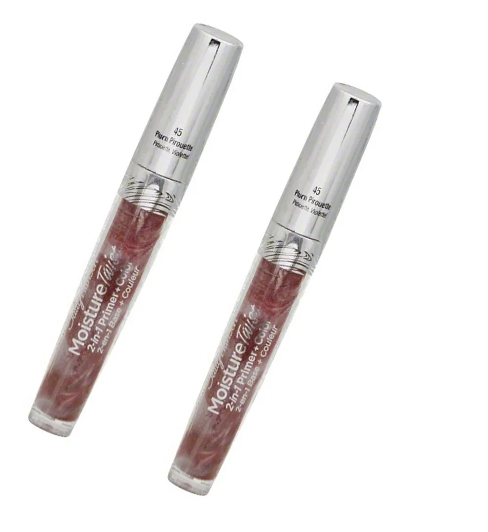 Pack of 2 Sally Hansen Moisture Twist 2-in-1 Primer   Color, Plum Piroutte 45
