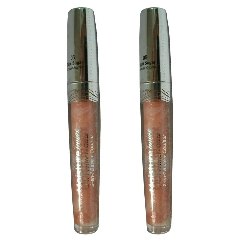 Pack of 2 Sally Hansen Moisture Twist 2-in-1 Primer   Color, Spun Sugar 05