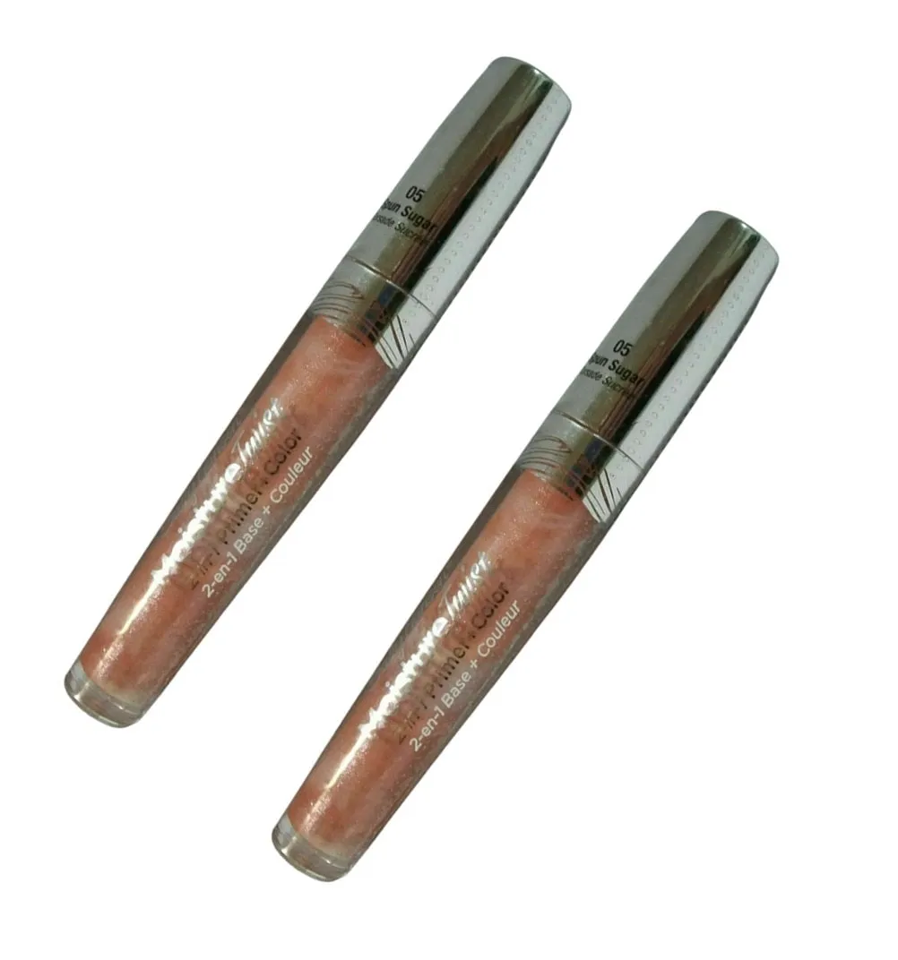 Pack of 2 Sally Hansen Moisture Twist 2-in-1 Primer   Color, Spun Sugar 05