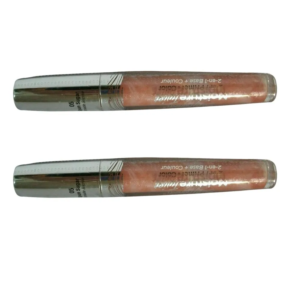 Pack of 2 Sally Hansen Moisture Twist 2-in-1 Primer   Color, Spun Sugar 05