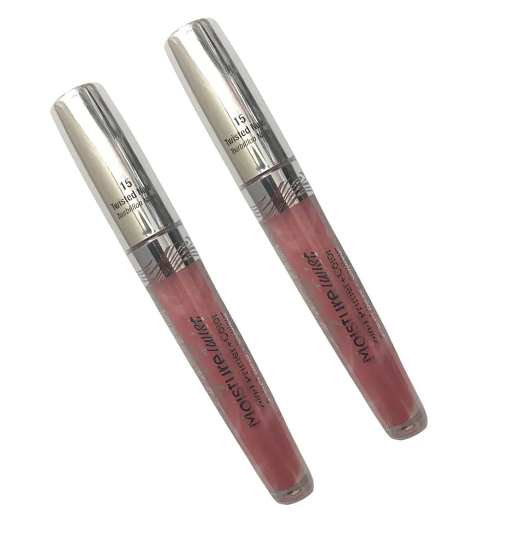 Pack of 2 Sally Hansen Moisture Twist 2-in-1 Primer   Color, Twisted Nude 15