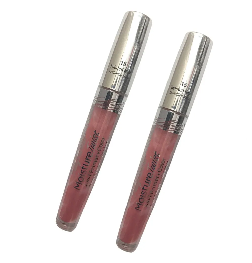 Pack of 2 Sally Hansen Moisture Twist 2-in-1 Primer   Color, Twisted Nude 15