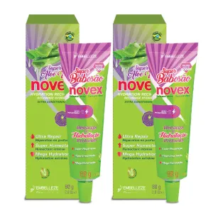 Pack of 2 - Super Aloe Vera Recharge Tube Leave In (80g) Bundle