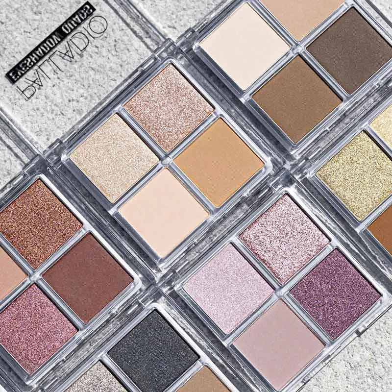 Palladio eyeshadow quads - Classy
