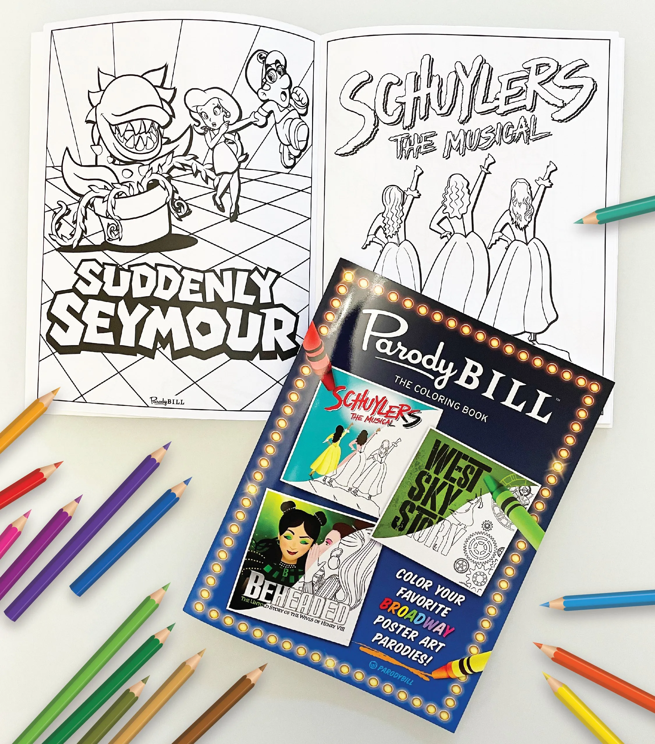Parodybill Coloring Book
