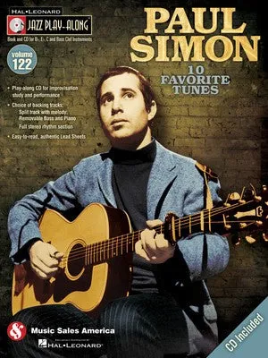 PAUL SIMON JAZZ PLAYALONG V122 BK/CD