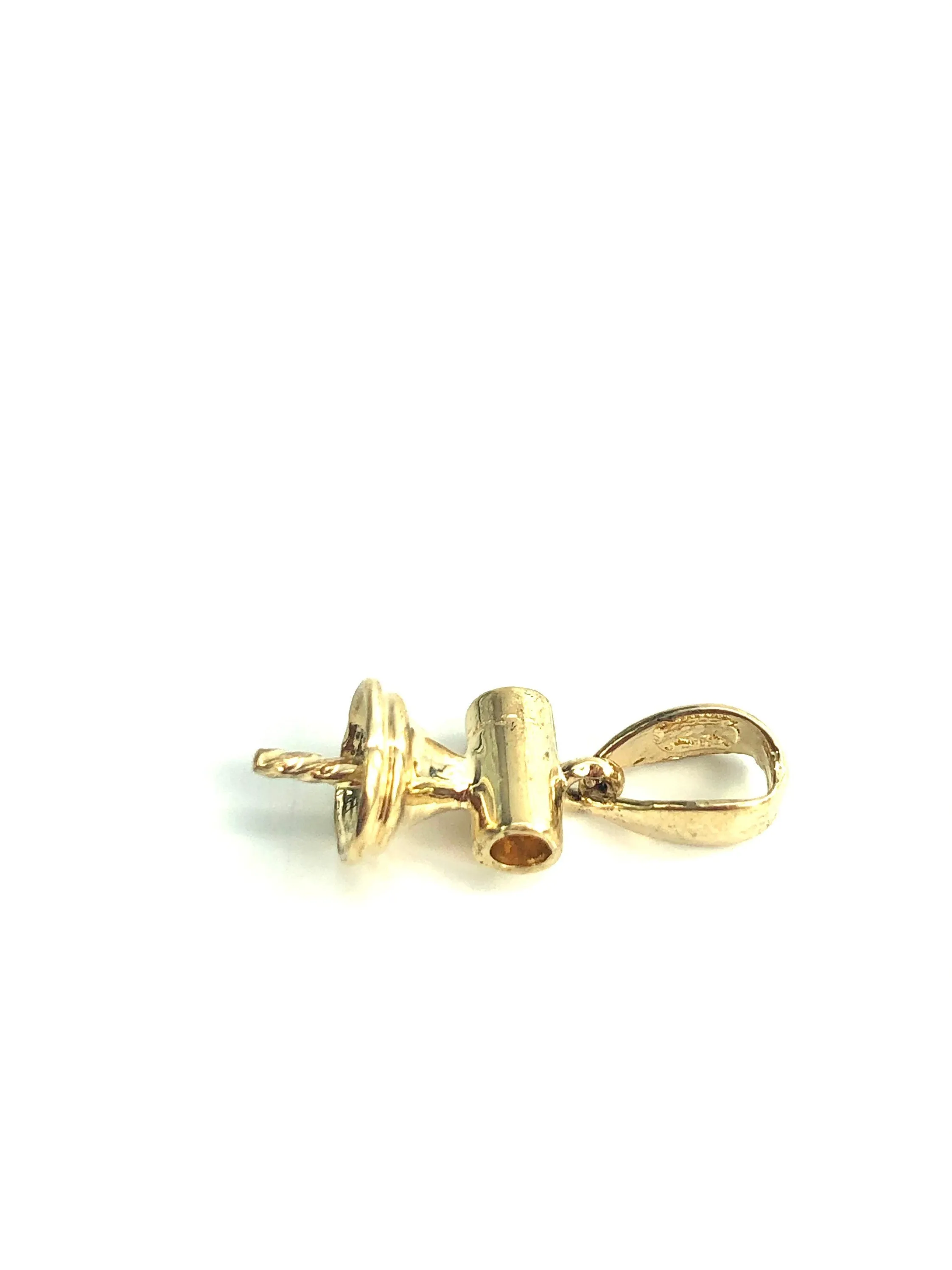 Pearl Pendant Setting - 14K Yellow Gold, Rose Gold, White Gold with Diamond - Setting only. No pearl included. Z1090