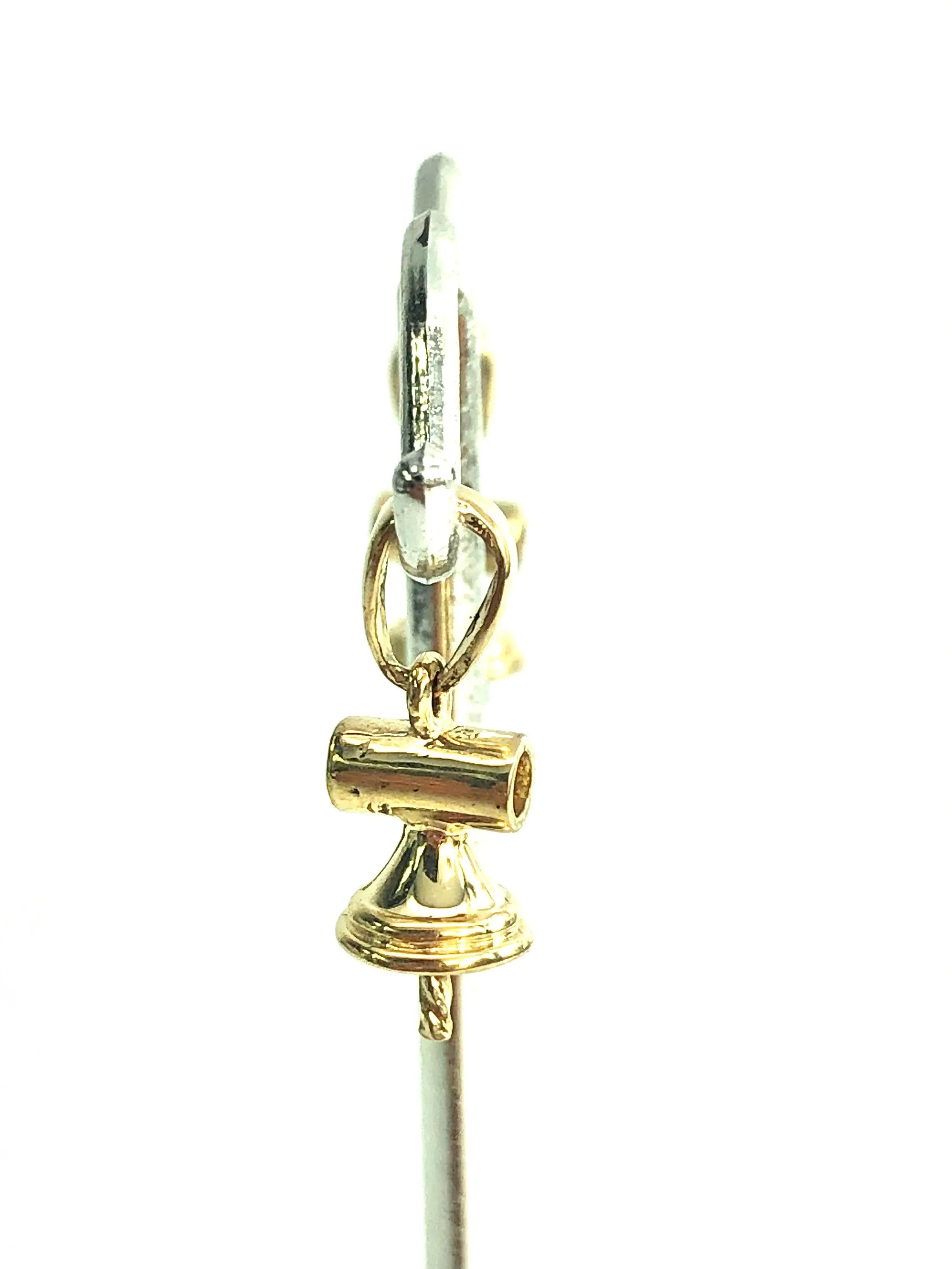 Pearl Pendant Setting - 14K Yellow Gold, Rose Gold, White Gold with Diamond - Setting only. No pearl included. Z1090