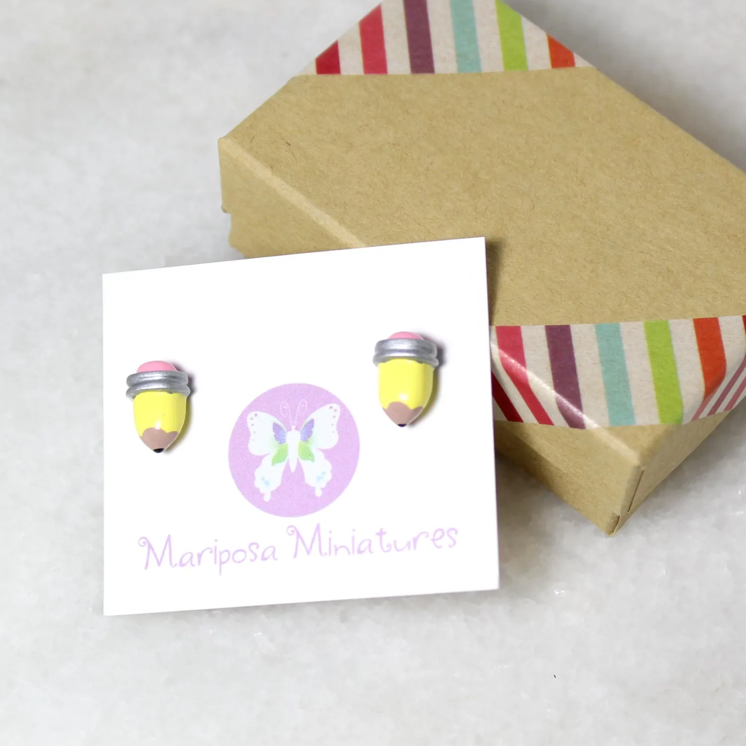 Pencil Earrings