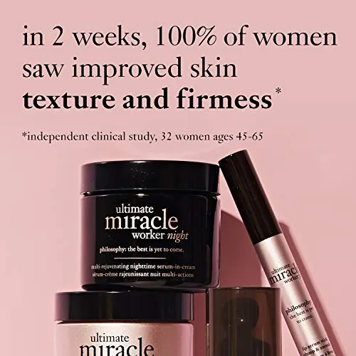 philosophy ultimate miracle worker - night moisturizer, 2 oz