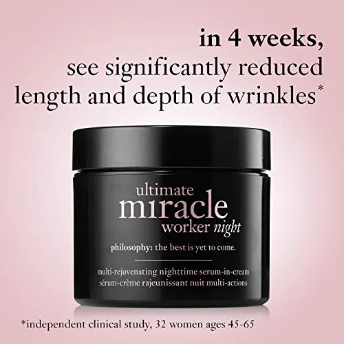 philosophy ultimate miracle worker - night moisturizer, 2 oz