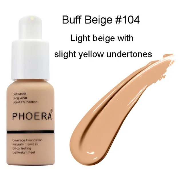 Phoera™ Foundation Absolute Matte Lipstick 2-in-1 Bundle (60% OFF)