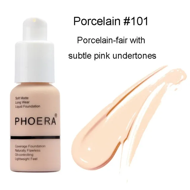 Phoera™ Foundation Absolute Matte Lipstick 2-in-1 Bundle (60% OFF)