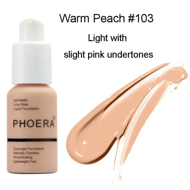 Phoera™ Foundation Absolute Matte Lipstick 2-in-1 Bundle (60% OFF)