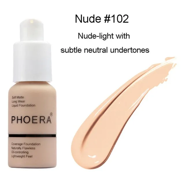 Phoera™ Foundation Absolute Matte Lipstick 2-in-1 Bundle (60% OFF)