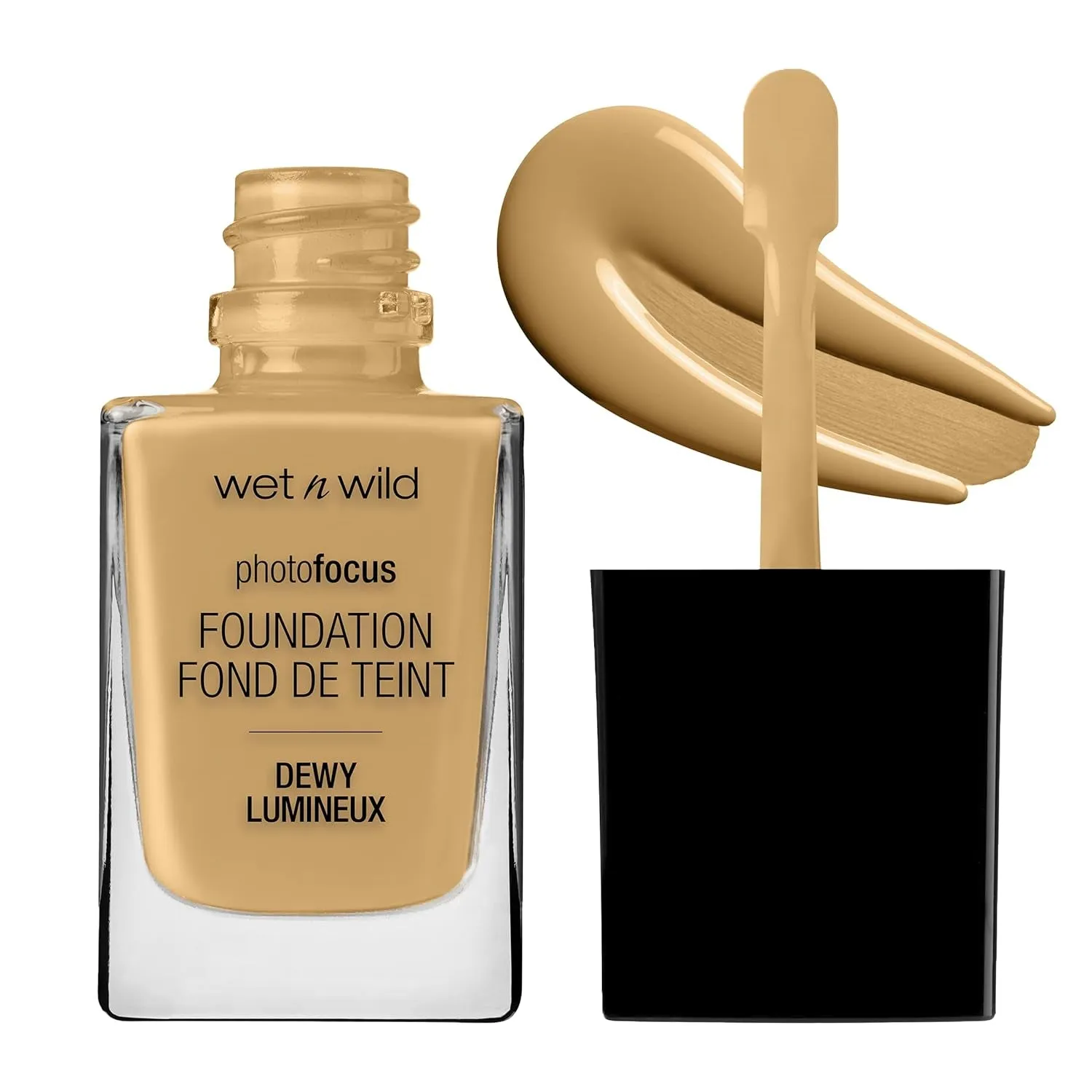 Photo Focus Dewy Liquid Foundation Makeup, Soft Beige (Packaging May Vary)