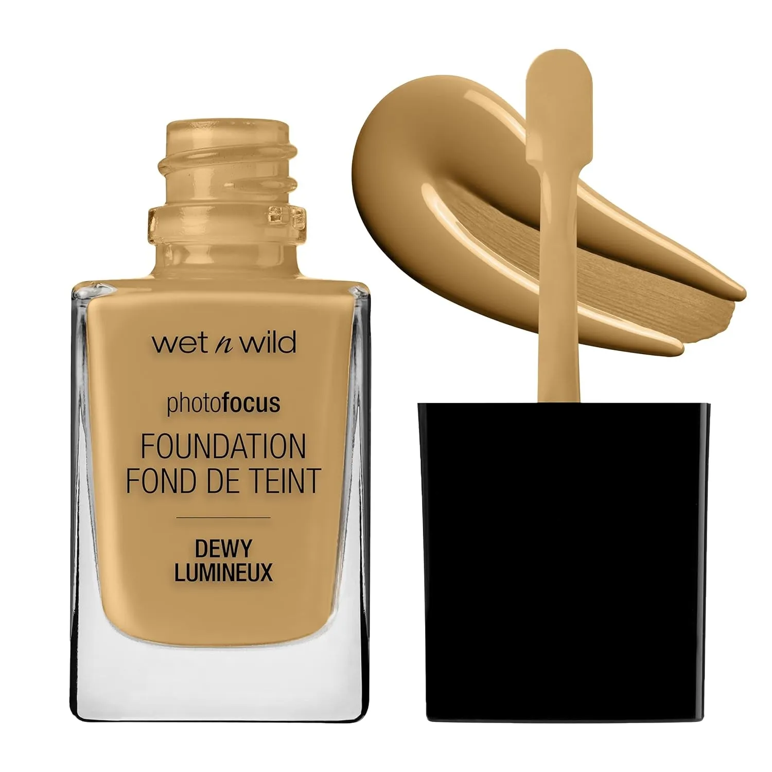 Photo Focus Dewy Liquid Foundation Makeup, Soft Beige (Packaging May Vary)