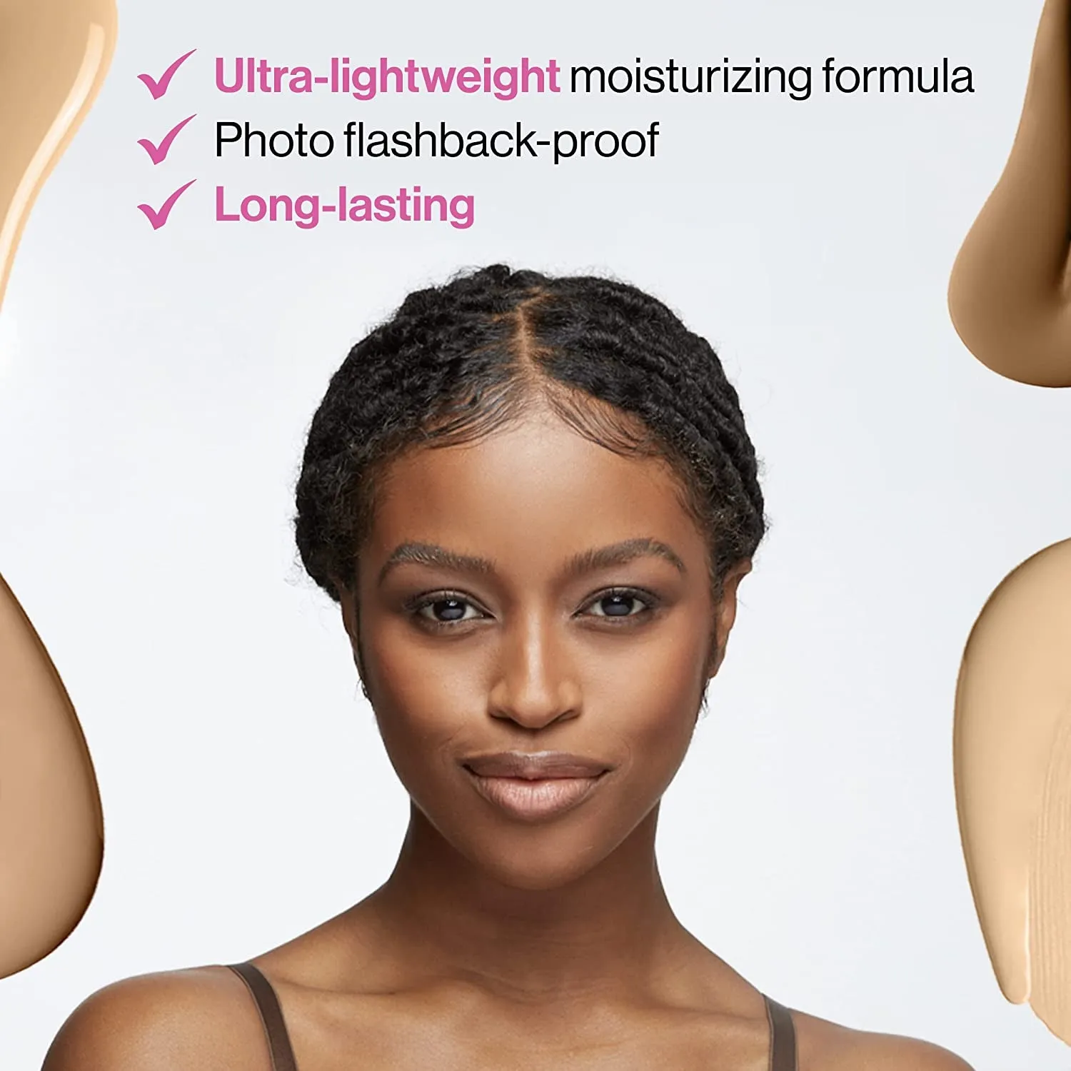 Photo Focus Dewy Liquid Foundation Makeup, Soft Beige (Packaging May Vary)