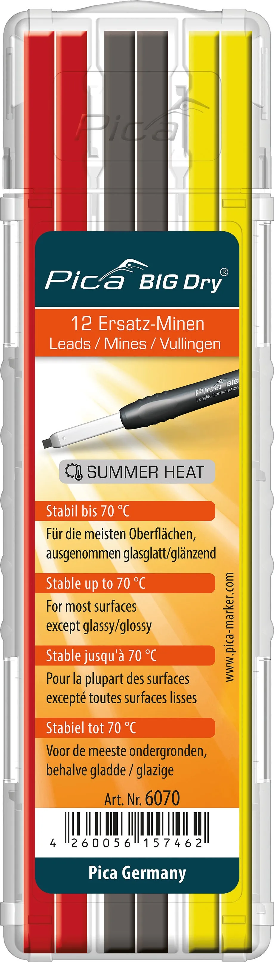 Pica BIG Dry Special Refills "Summer Heat" (PICA-Marker)
