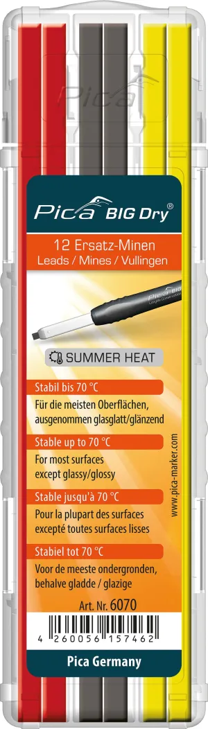 Pica BIG Dry Special Refills "Summer Heat" (PICA-Marker)