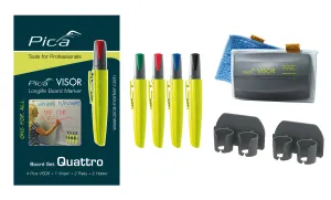 Pica Visor Board Marker Set QUATTRO (PICA-Marker)