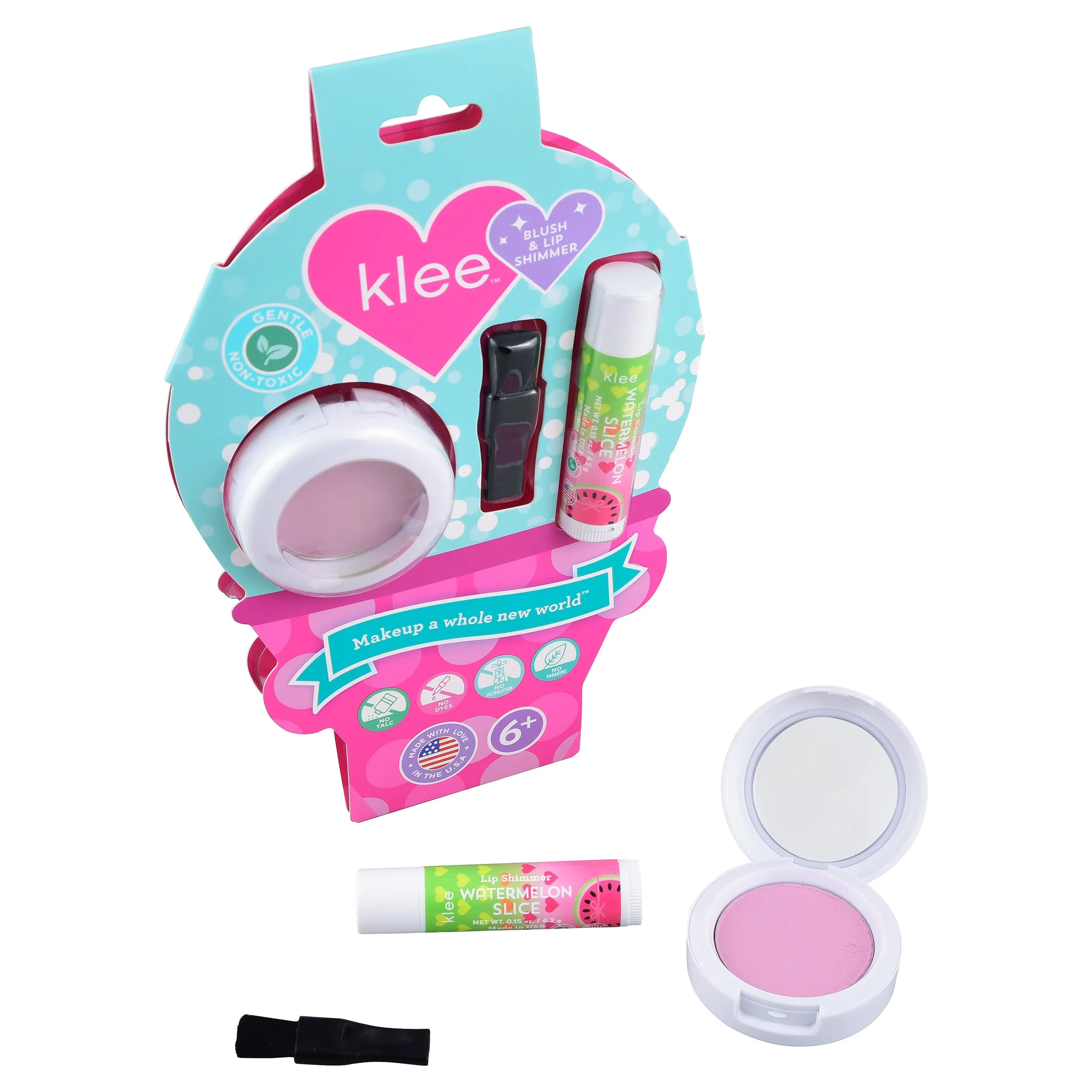 Pink Berry Glow - Mineral Blush & Lip Shimmer Duo